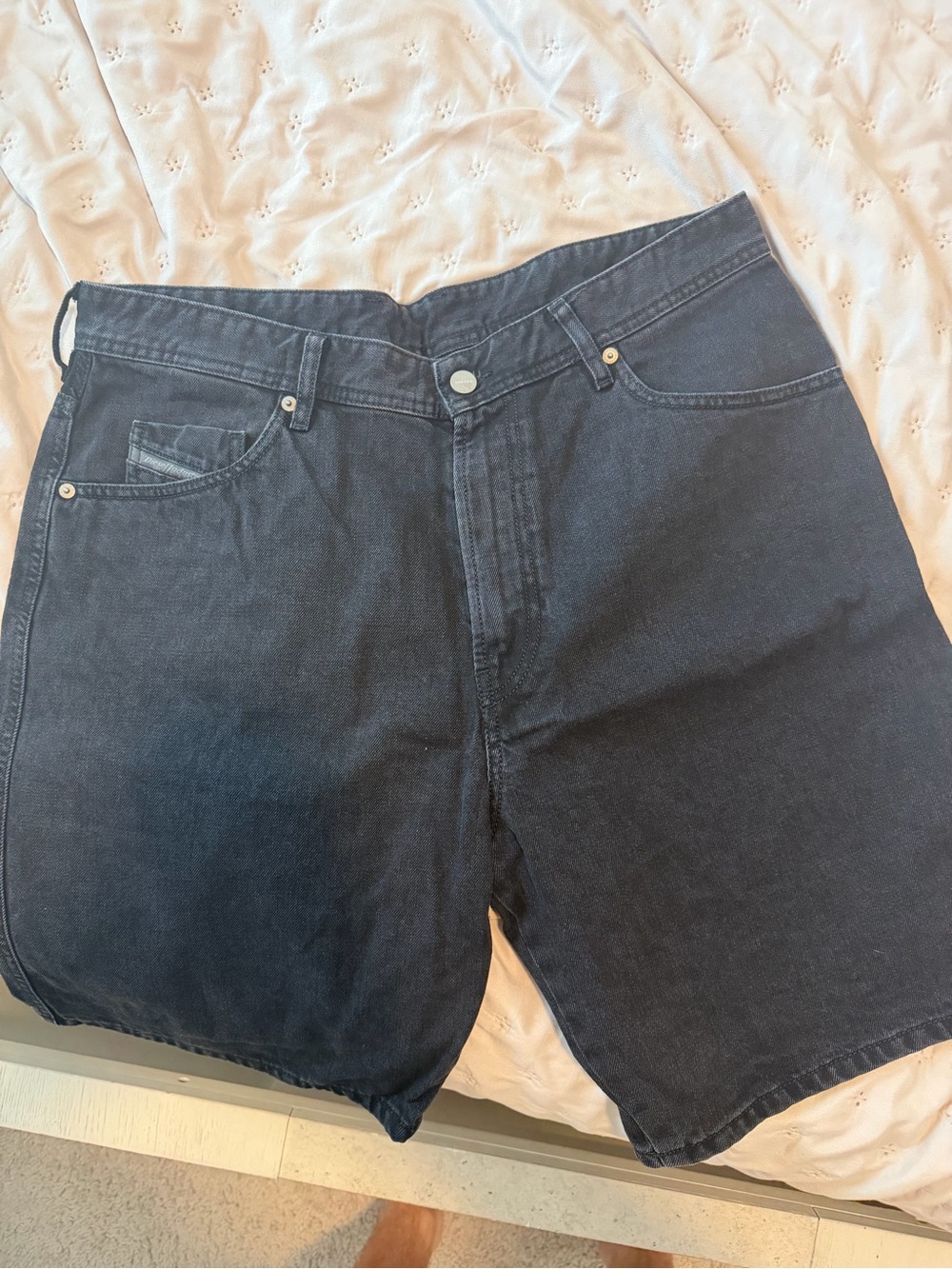 Diesel Black Men's Denim Shorts